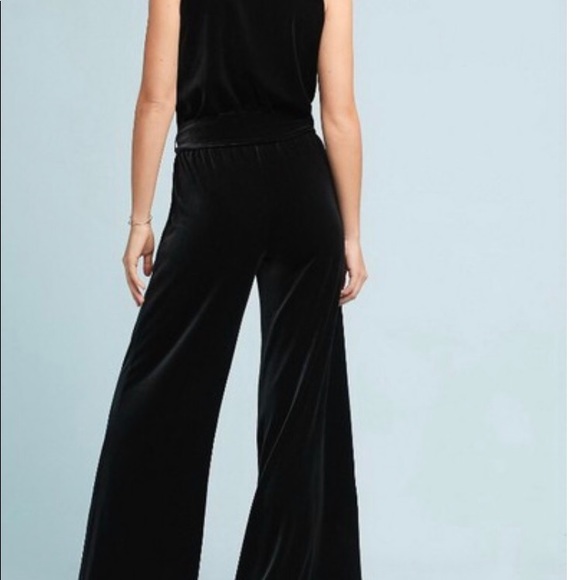 Drew velvet jumpsuit small NWOT anthropologie - Picture 3 of 6